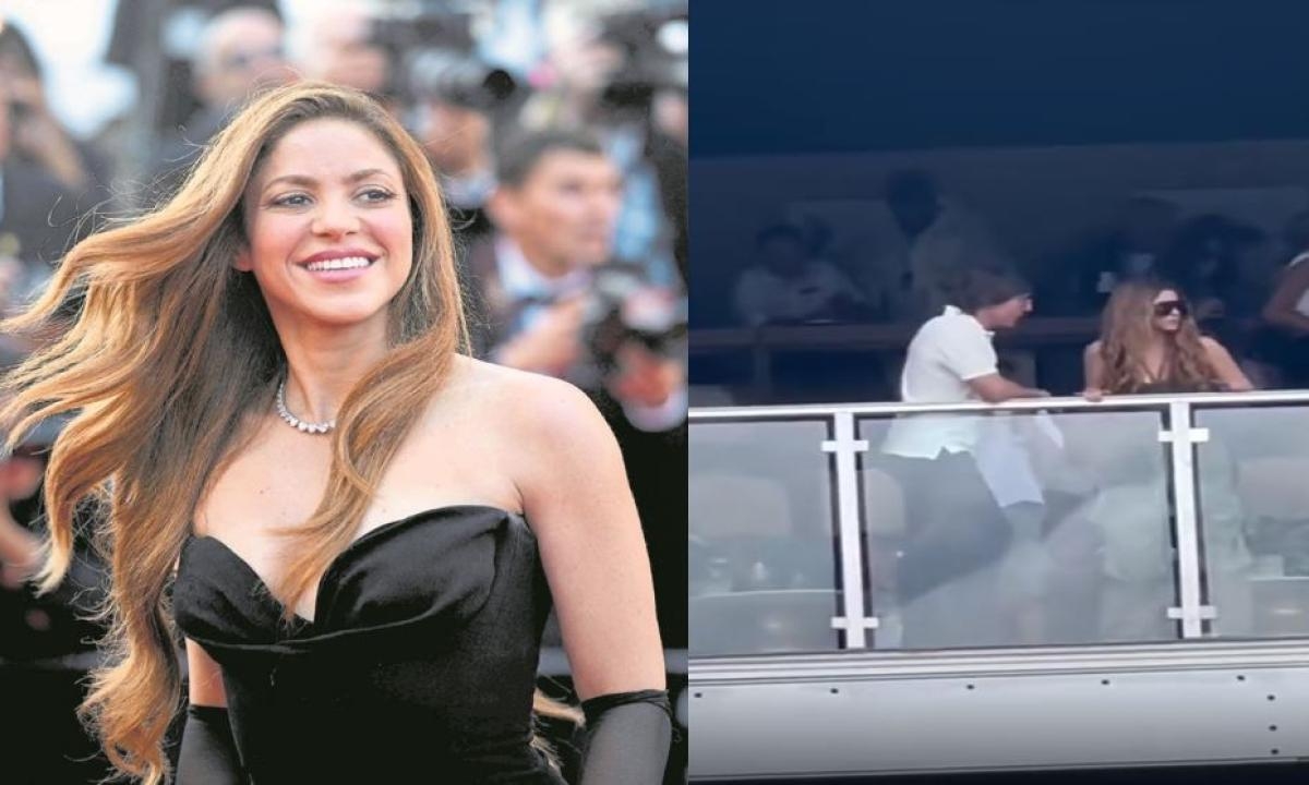Captan a Lewis Hamilton y a Shakira en un restaurante tras el Gran Premio de Miami Captan a Lewis Hamilton y a Shakira en un restaurante tras el Gran Premio de Miami
