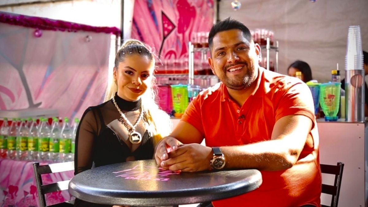 Adrián "El Pecas" y Odaly eran socios del puesto de licuachelas