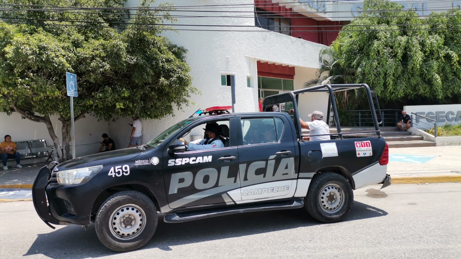 Los abuelitos fueron trasladados a la Fiscalía para denunciar lo ocurrido