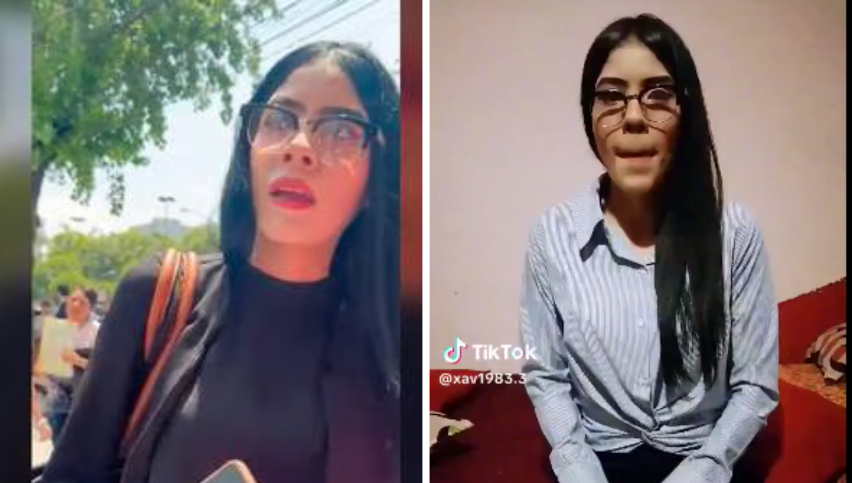 La mujer ofreció disculpas en su cuenta de TikTok