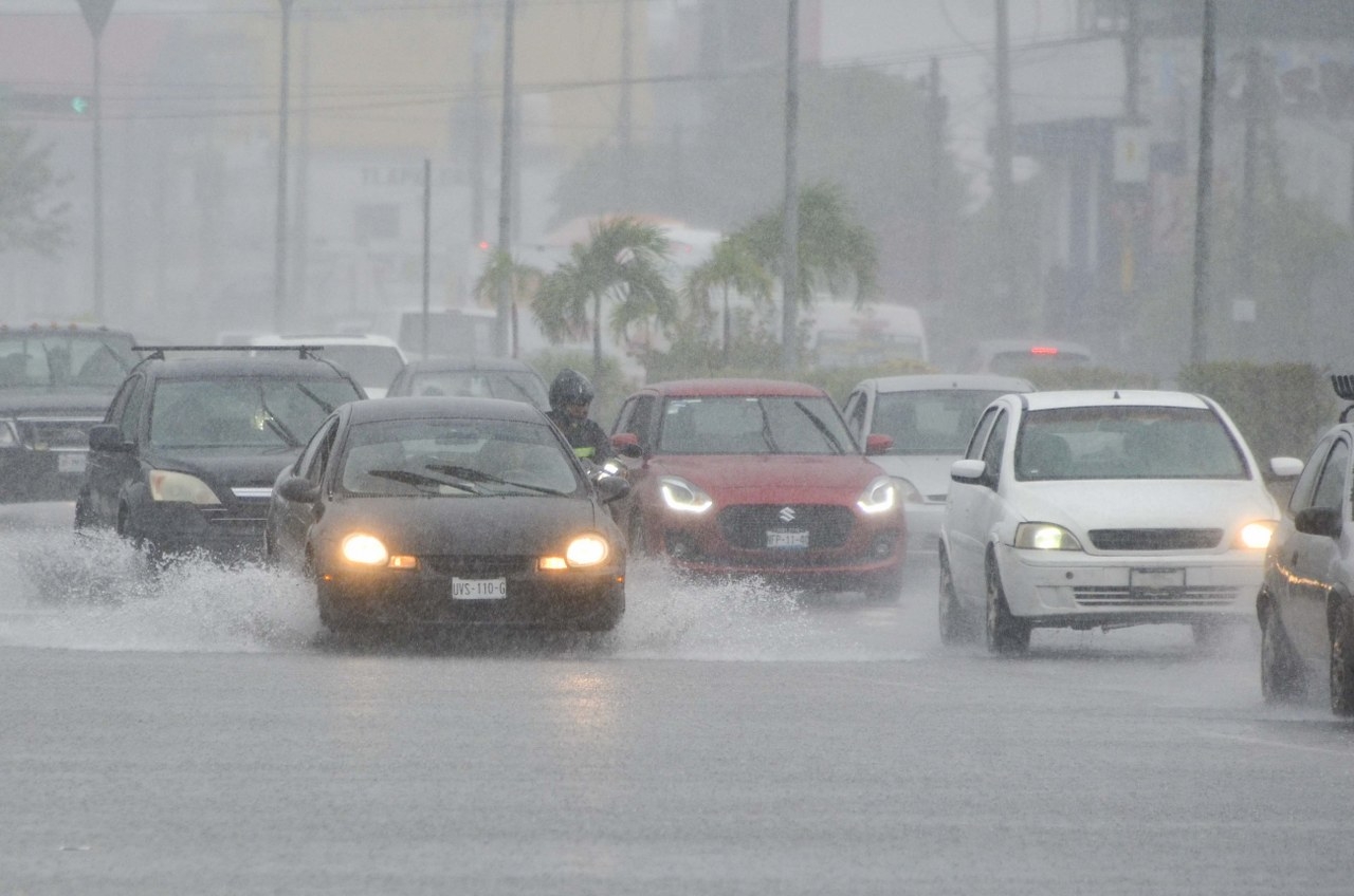 Las lluvias serán fuertes durante esta semana en la Península de Yucatán