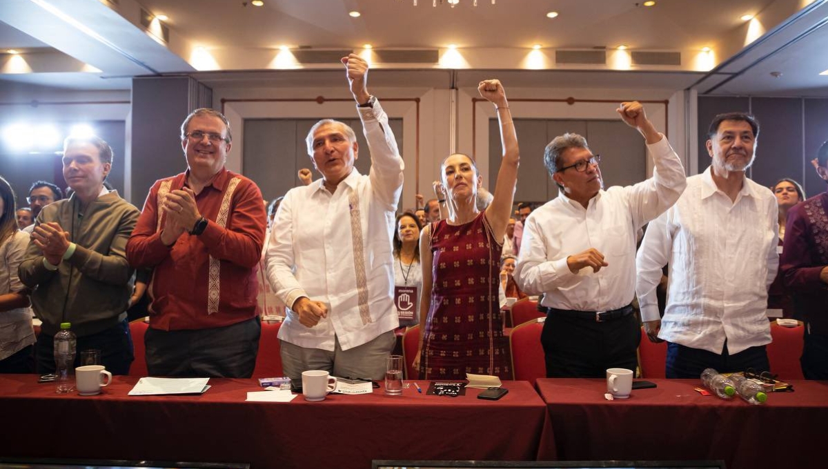 El Consejo Nacional de Morena definió que se realicen cinco encuestas para elegir al
candidato presidencial para 2024