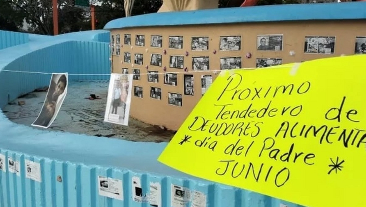 Activistas invitan a las madres de familia a que asistan con una fotografía del deudor, como medida de presión para que cumplan con sus obligaciones