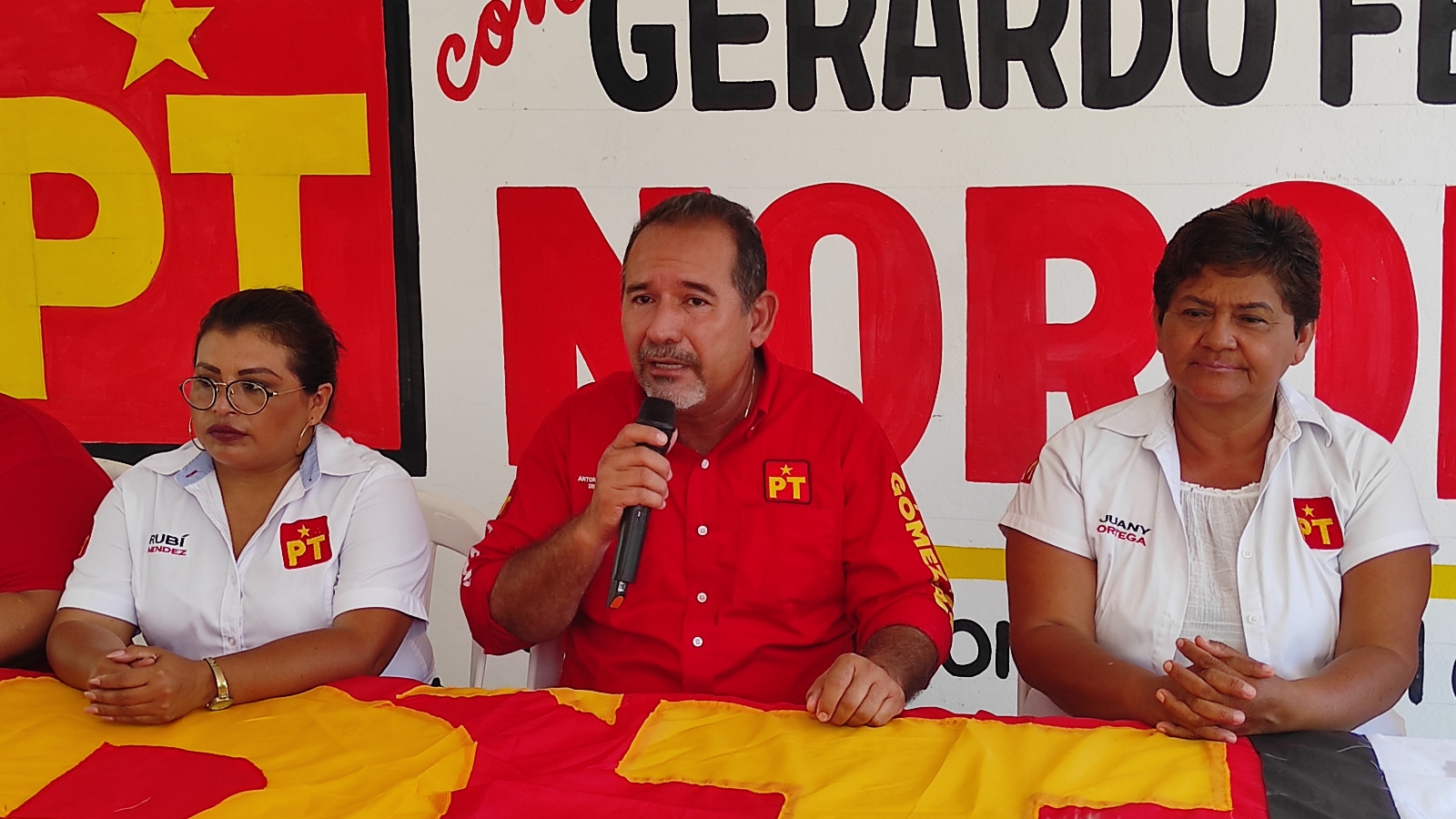 El Partido del Trabajo de Campeche respalda a Gerardo Fernández Noroña