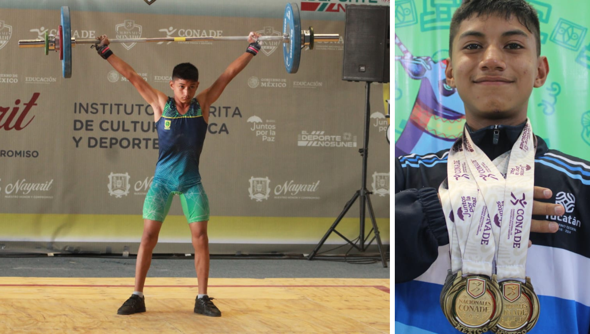 En total ya son ocho medallas de oro, dos de plata y dos de bronce para la delegación yucateca