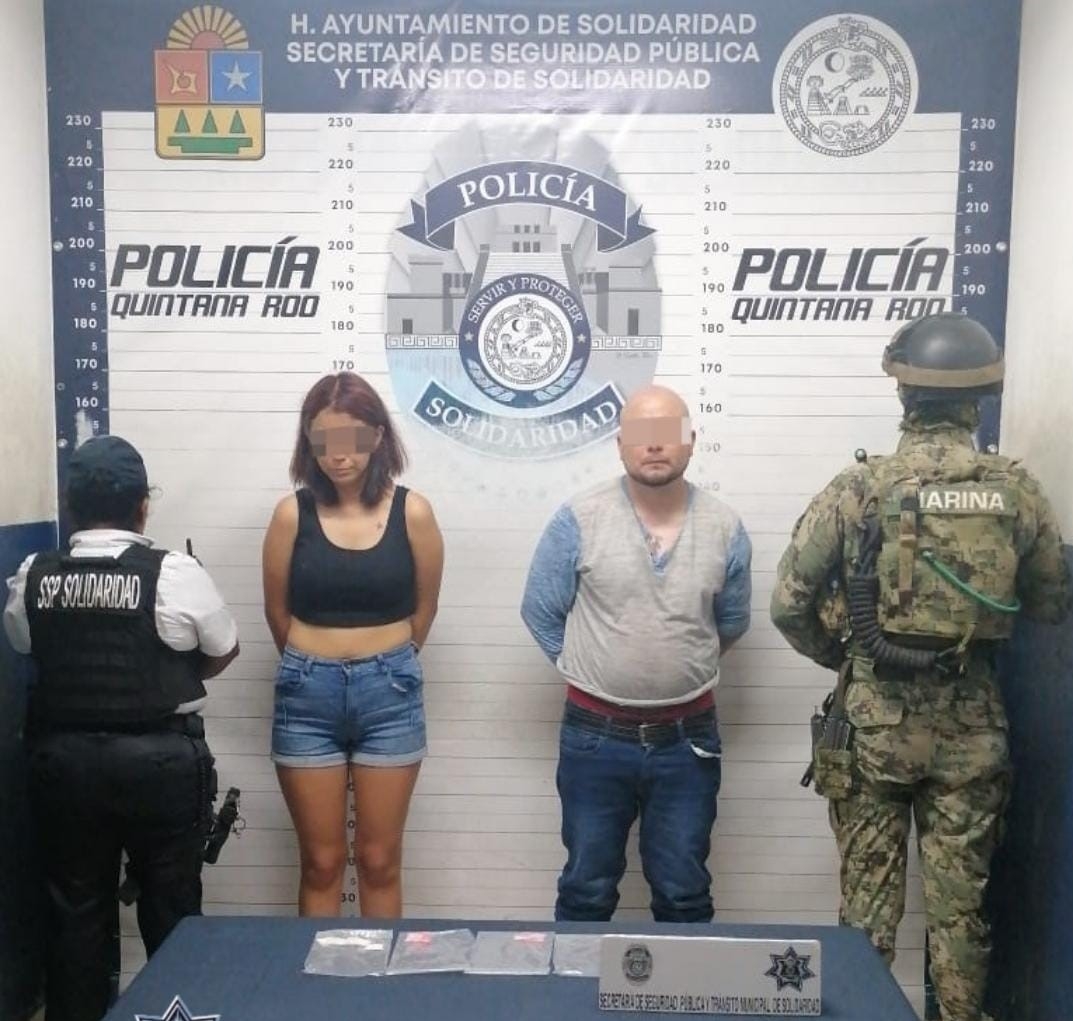 Los detenidos y las posibles drogas fueron puestos a disposición de la Fiscalía General del Estado Los detenidos y las posibles drogas fueron puestos a disposición de la Fiscalía General del Estado