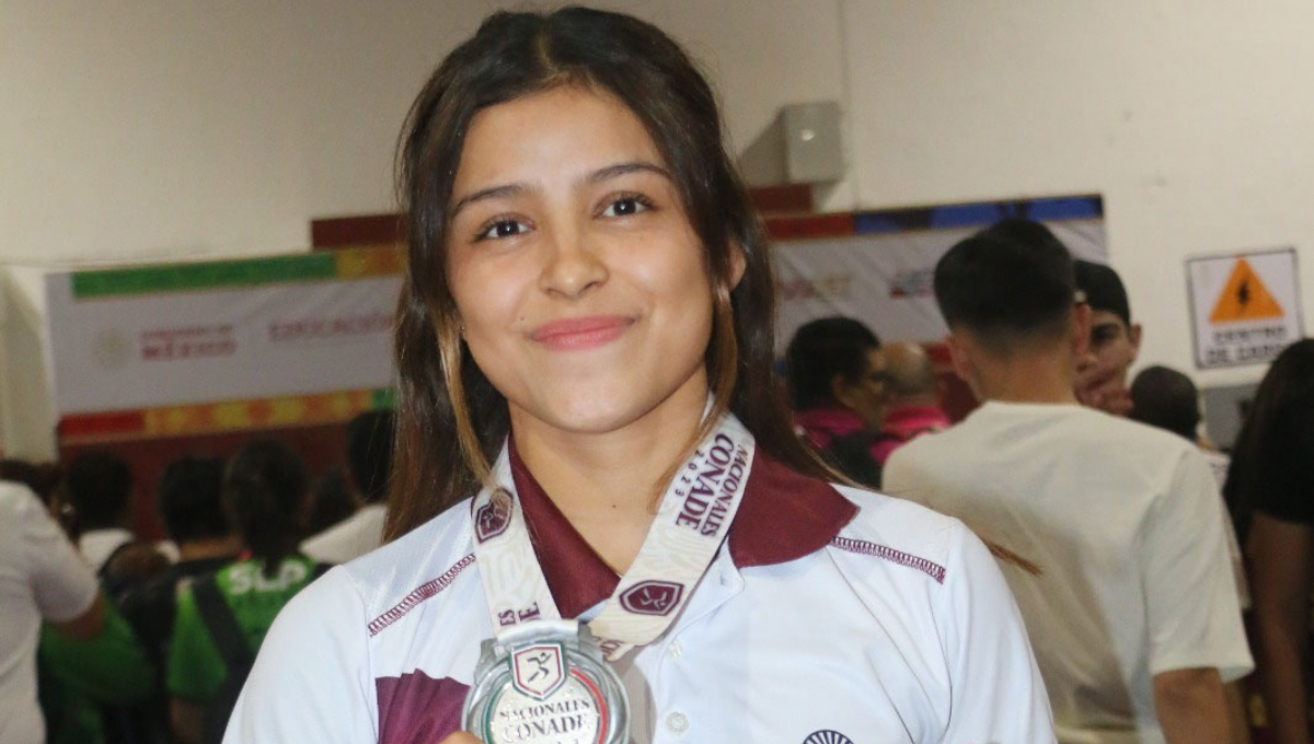 La chetumaleña Rubí Moreno Montiel se quedó con el subcampeonato nacional