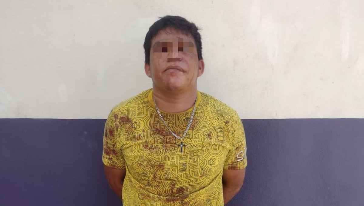 El hombre fue trasladado a la cárcel de Ciudad del Carmen