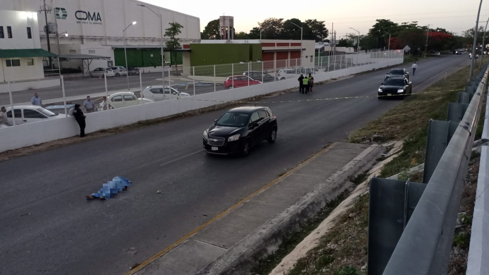 La conductora de la camioneta tuvo un shock nervioso por el accidente La conductora de la camioneta tuvo un shock nervioso por el accidente