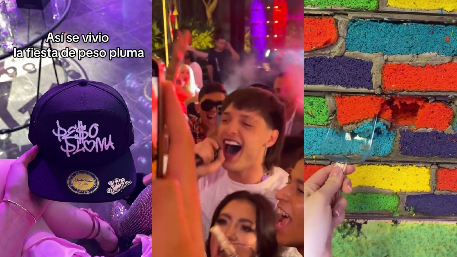 Filtran video de la fiesta de cumpleaños de Peso Pluma Filtran video de la fiesta de cumpleaños de Peso Pluma