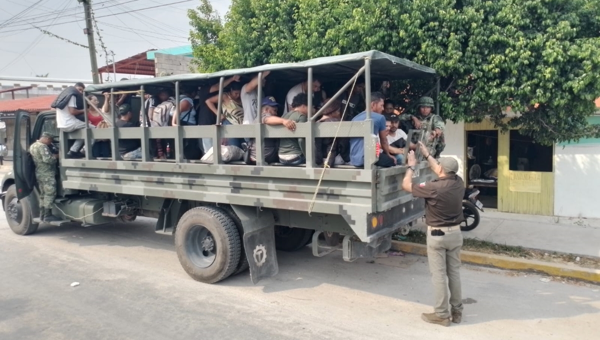 En mayo se tiene un registro de 135 indocumentados resguardados en Escárcega