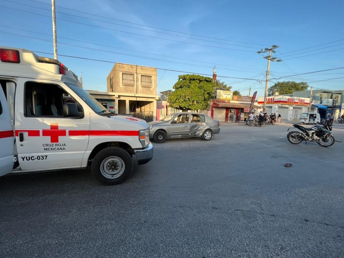 El joven fue trasladado a una hospital del puerto de Progreso El joven fue trasladado a una hospital del puerto de Progreso