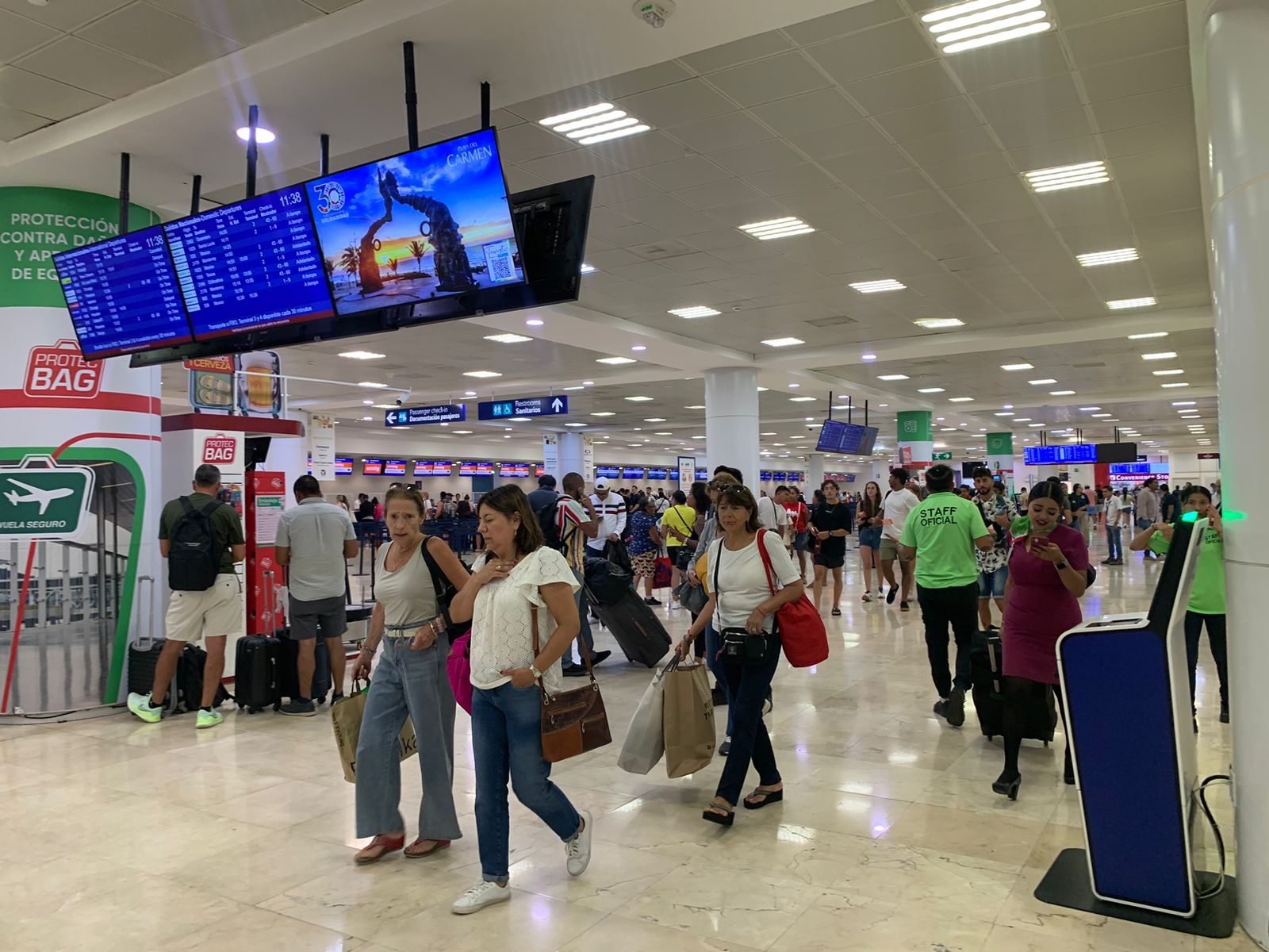 El AIC reportó 565 operaciones aéreas para hoy lunes 19 de junio