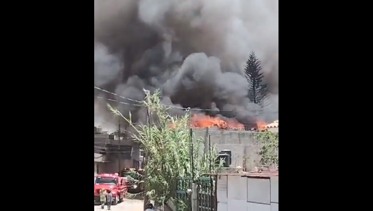 Las casas fueron consumidas por el fuego Las casas fueron consumidas por el fuego