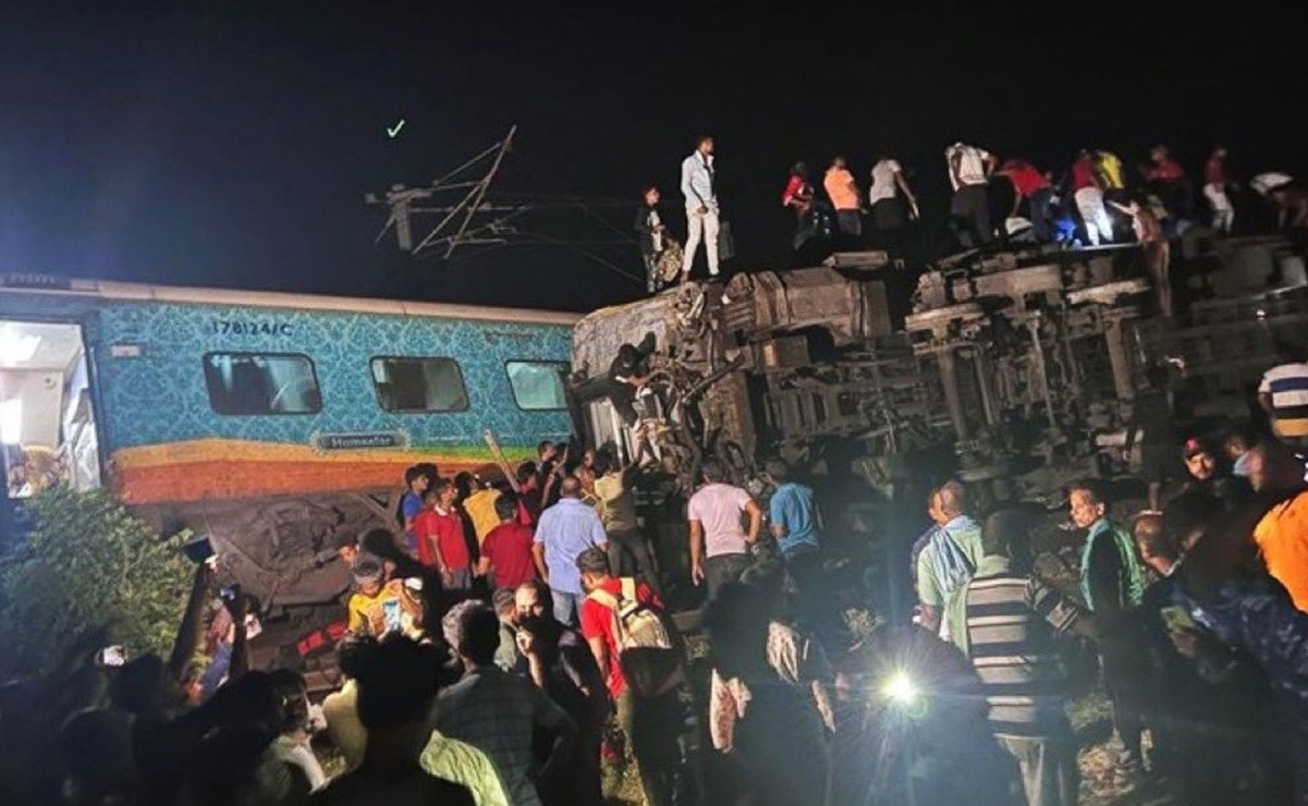El accidente tuvo lugar en las proximidades de la estación de la localidad de Bahanaga
El accidente tuvo lugar en las proximidades de la estación de la localidad de Bahanaga