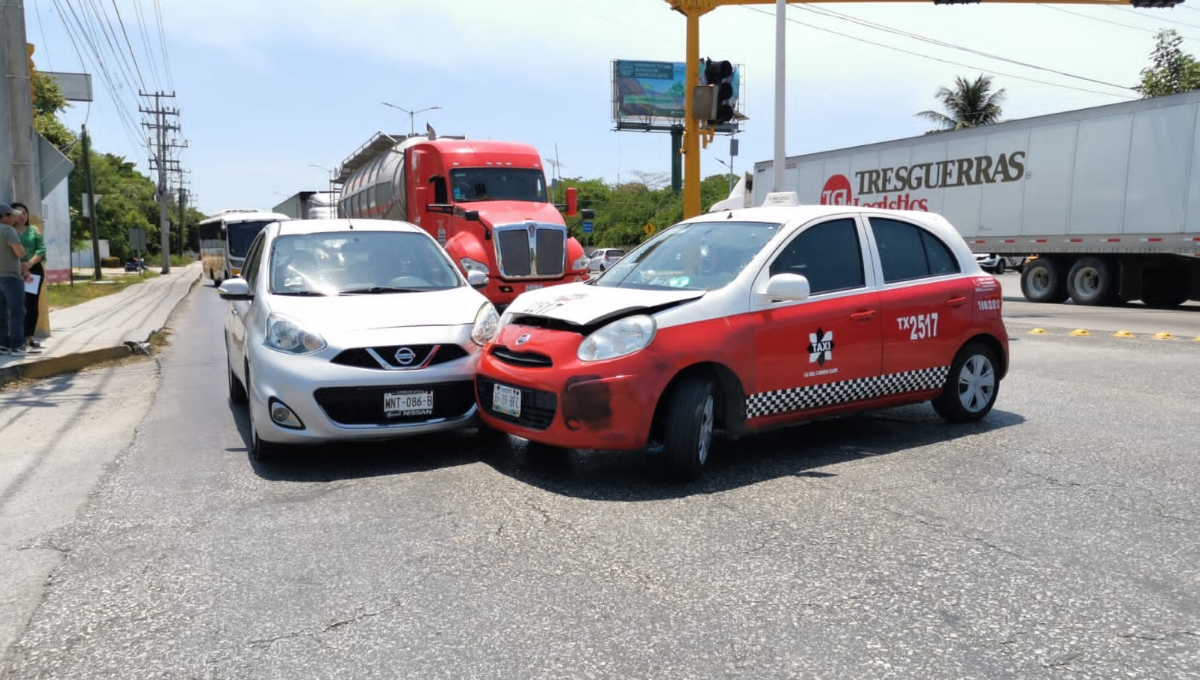 Los involucrados llegaron a un acuerdo en el lugar de los hechos