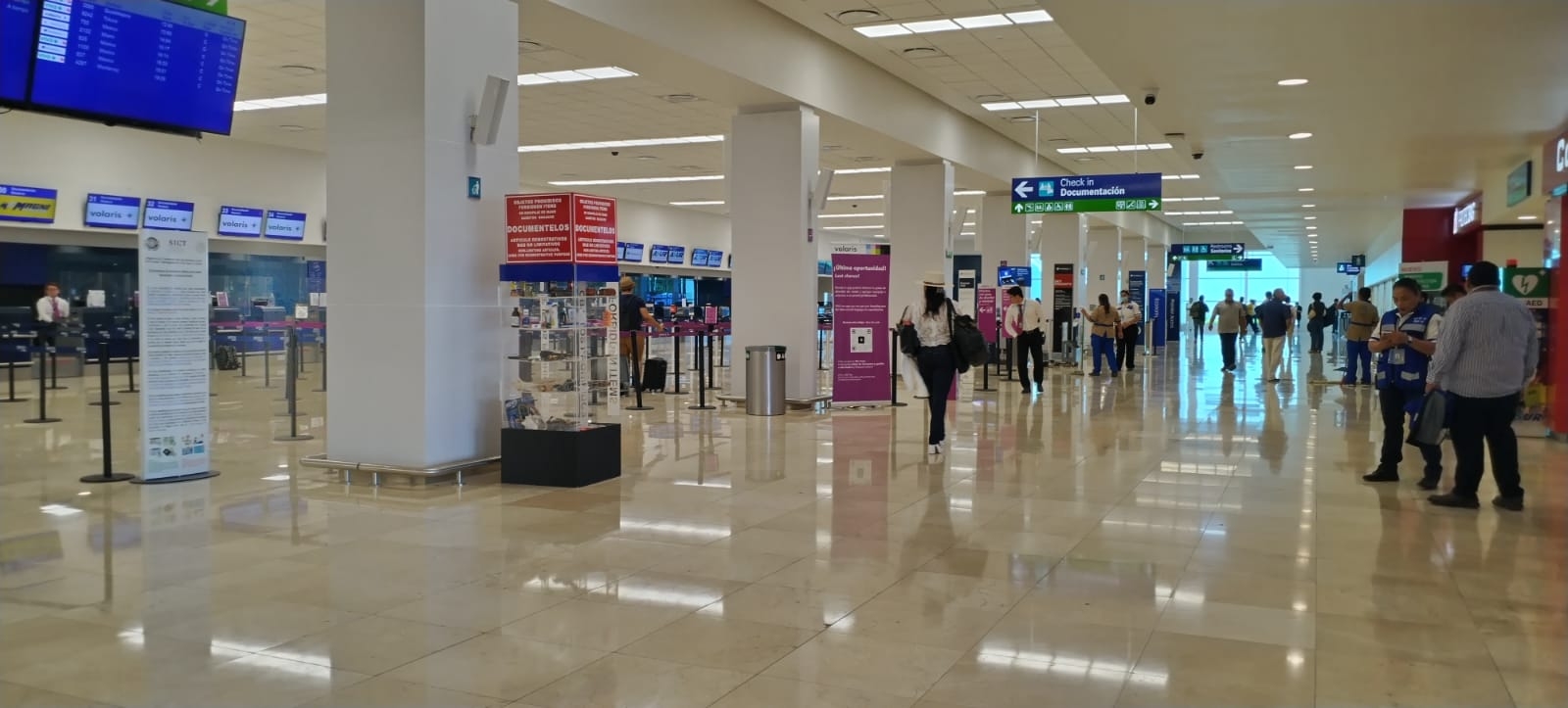 Más de la mitad de los vuelos mañaneros se realizaron sin contratiempos