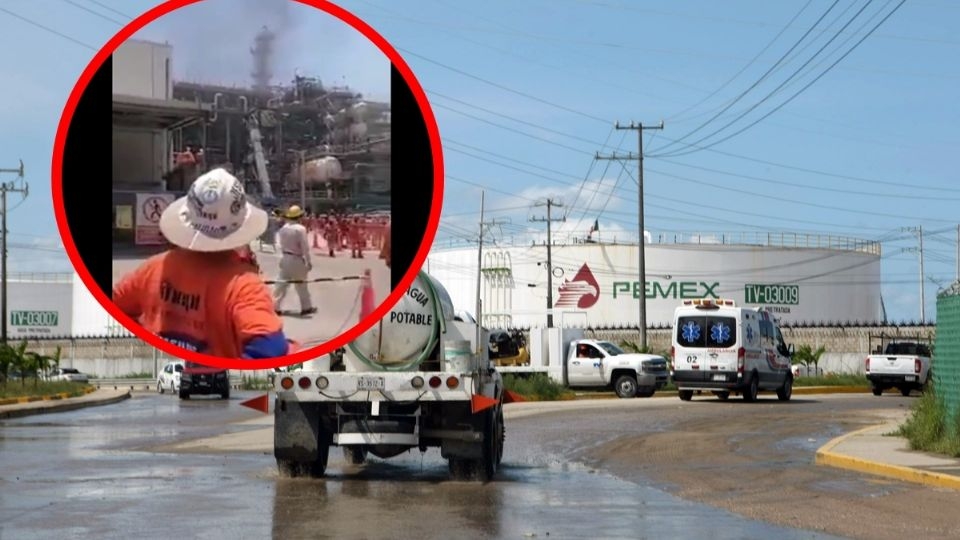 Se desconoce la causa que originó la explosión del vehículo de carga pesada.
