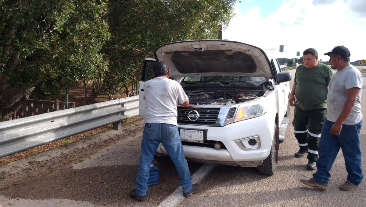 La carretera Campeche-Becal es a la que más se acude a auxiliar a los conductores La carretera Campeche-Becal es a la que más se acude a auxiliar a los conductores