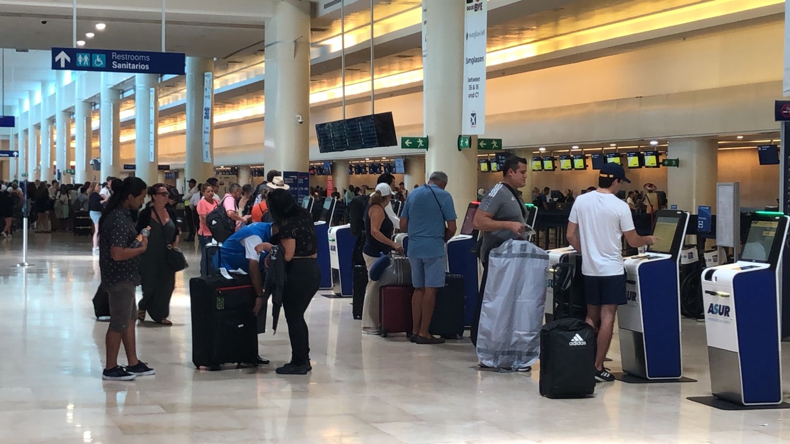 El Aeropuerto Internacional de Cancún tuvo un buen jueves al registrar 579 vuelos