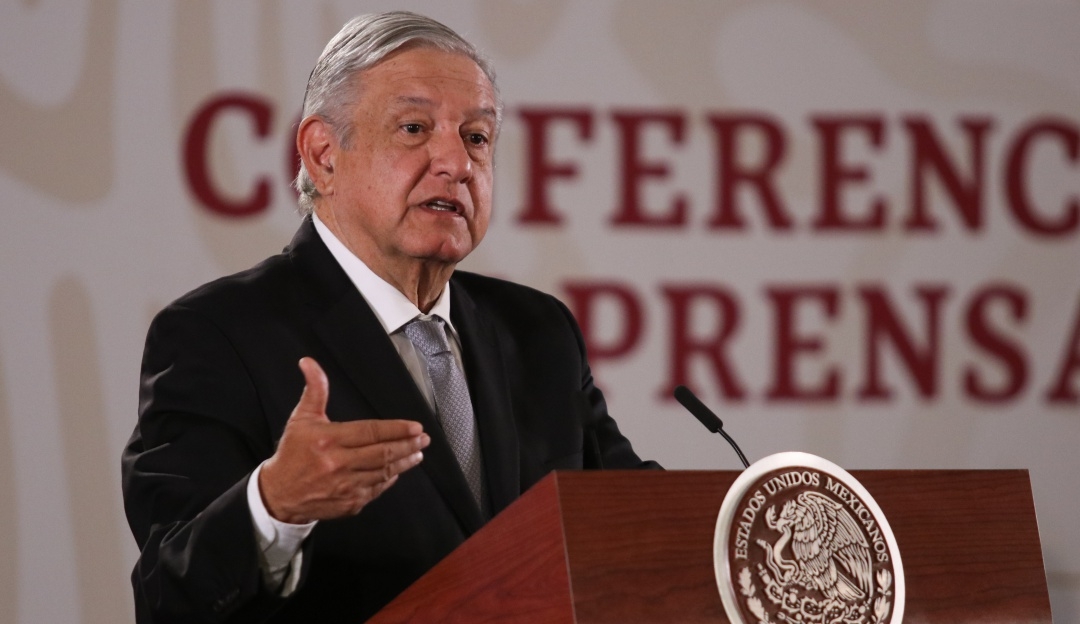 Presidente AMLO en conferencia de prensa