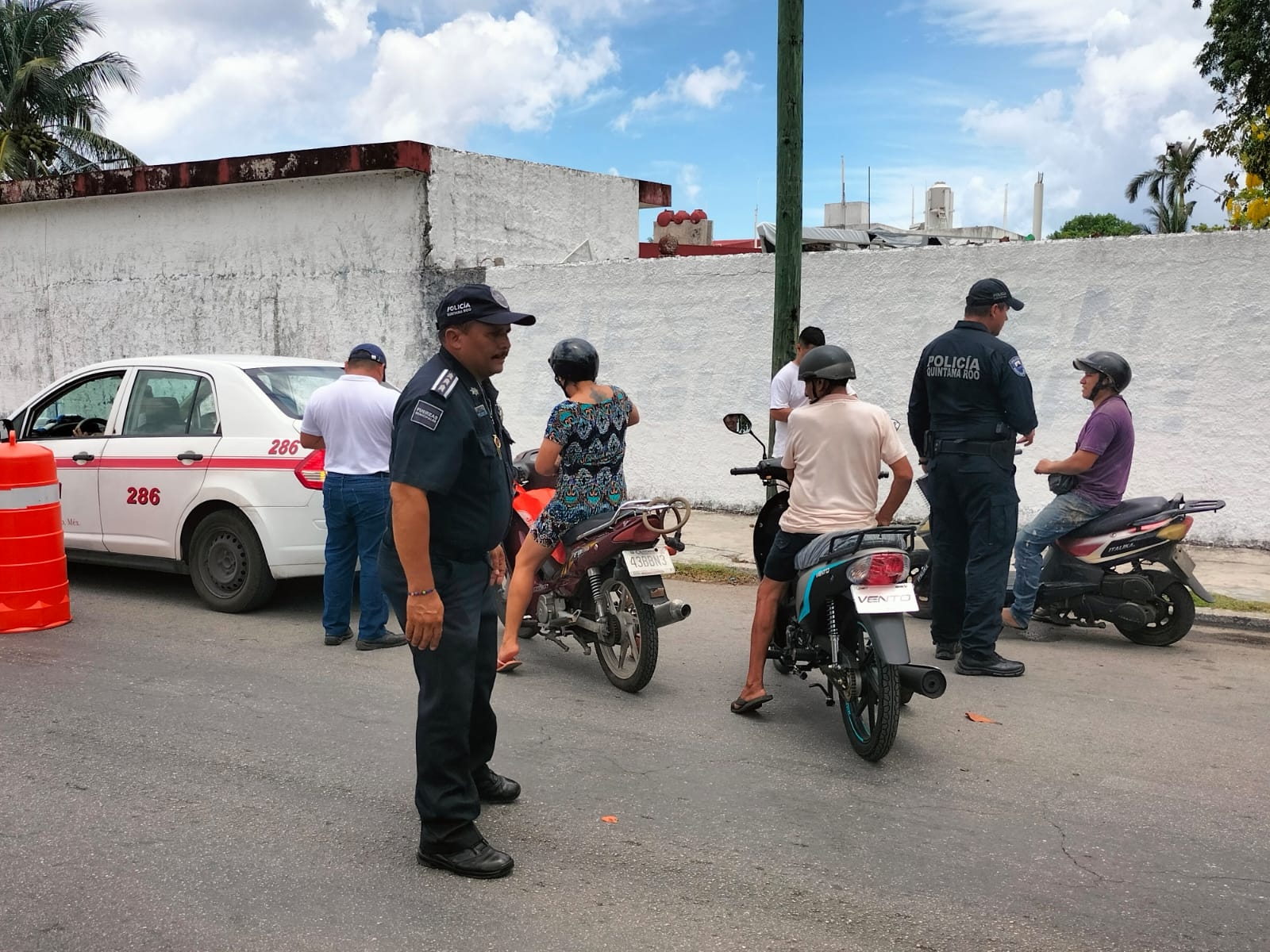 Cerca de 20 vehículos en Cozumel terminan en el corralón