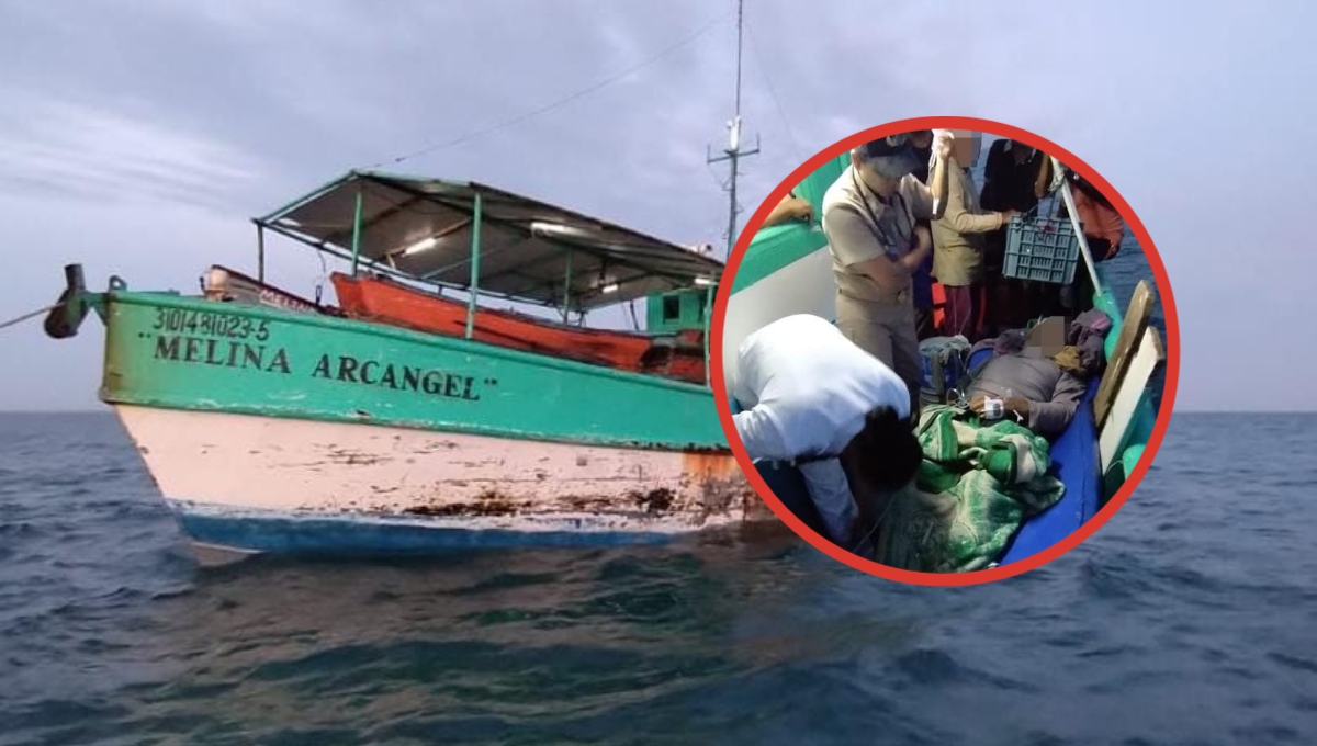 El pescador se encuentra recuperándose en un hospital de Tizimín El pescador se encuentra recuperándose en un hospital de Tizimín