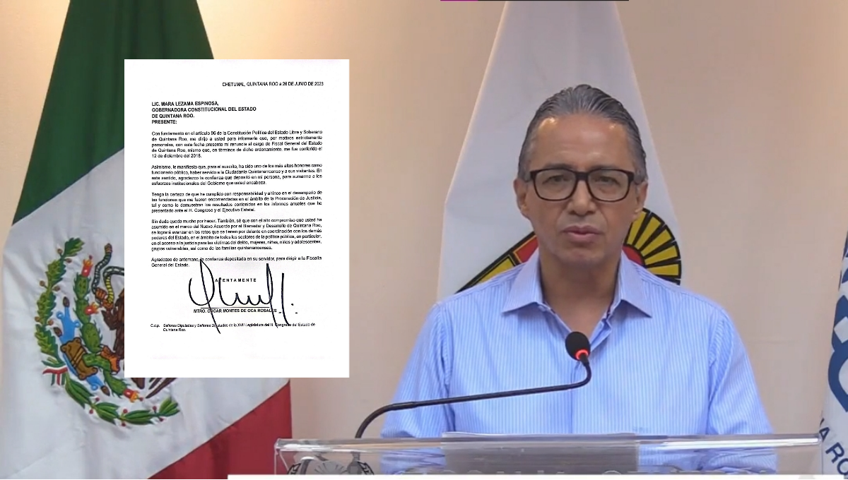 Óscar Montes de Oca Rosales tomó protesta como Fiscal General del Estado de Quintana Roo, apenas el pasado 12 de diciembre del 2018 Óscar Montes de Oca Rosales tomó protesta como Fiscal General del Estado de Quintana Roo, apenas el pasado 12 de diciembre del 2018