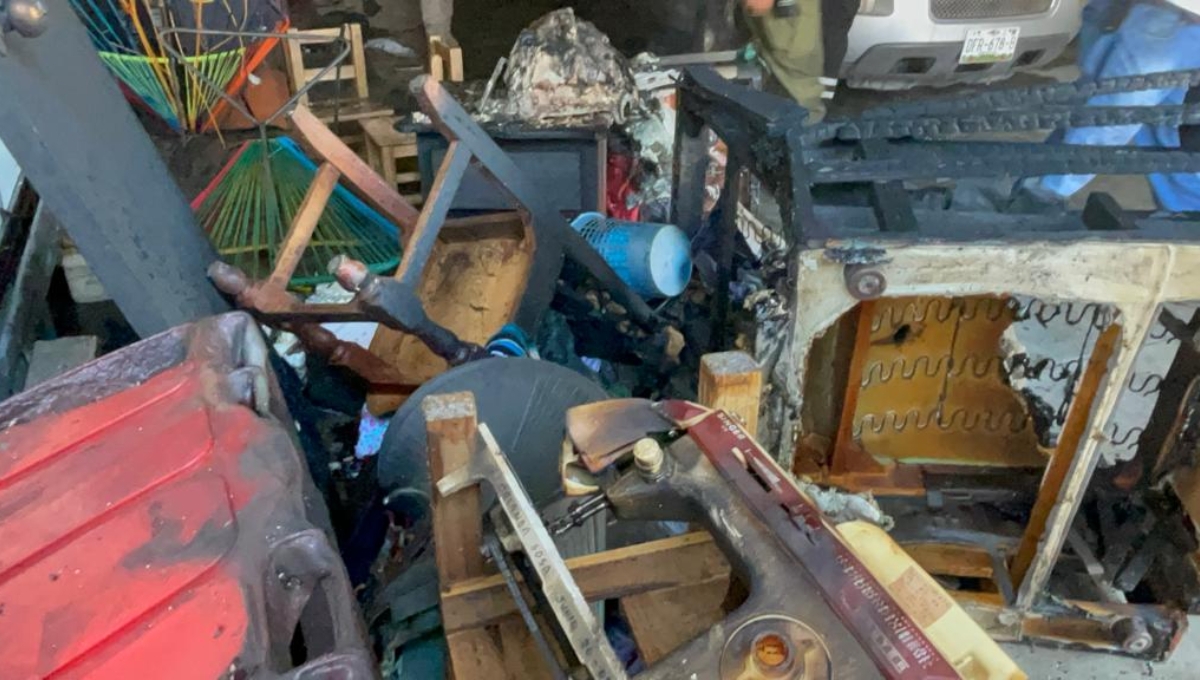 El saldo del incendio fue de varios miles de pesos El saldo del incendio fue de varios miles de pesos
