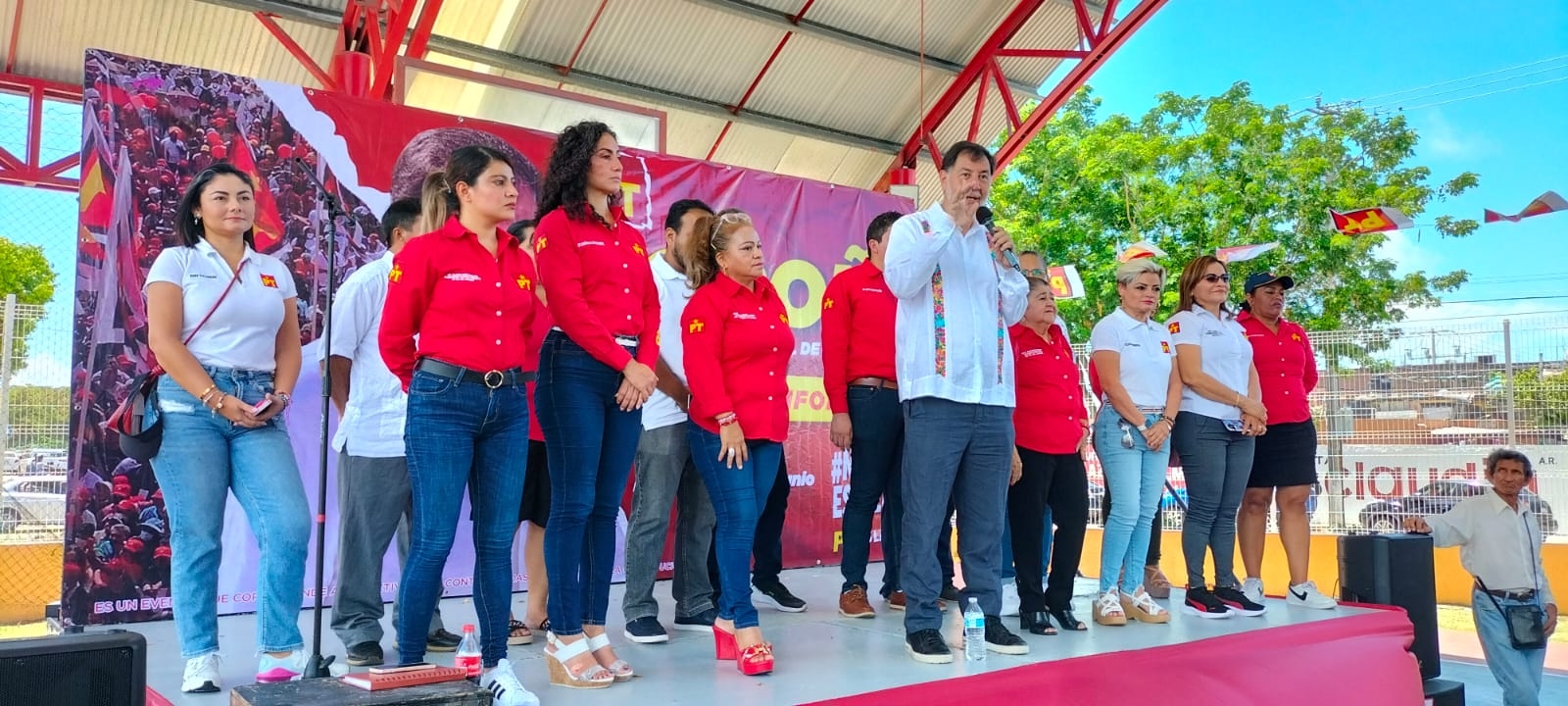 Noroña es uno de los 6 aspirantes a la candidatura de Morena a la presidencia en 2024