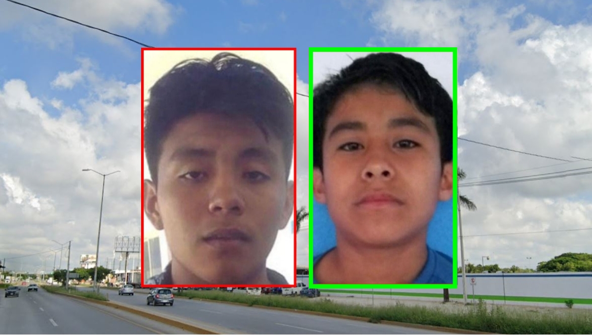 El menor iba acompañado de Víctor Roberto Bojórquez Pat de 15 años de edad