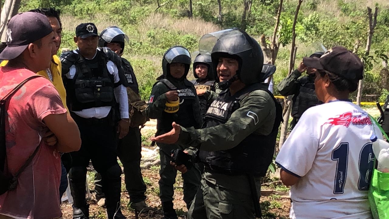 Con este desalojo se busca recuperar 59 hectáreas de tierras invadidas