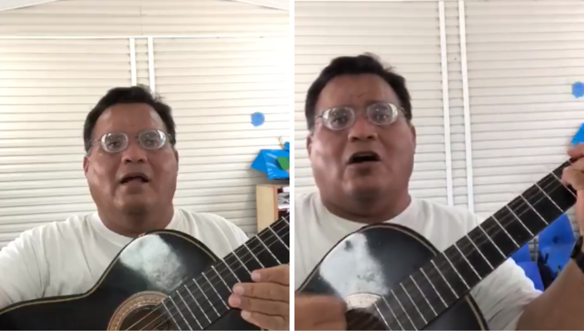 El maestro murió mientras esperaba un camión