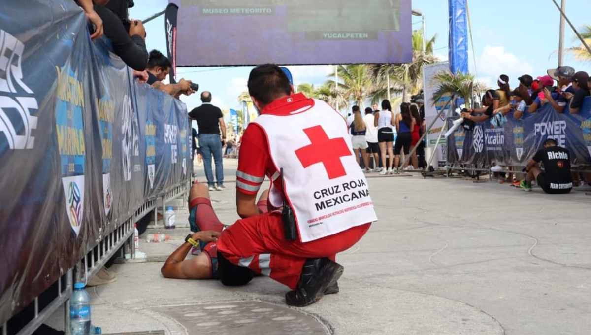 Dos atletas requirieron hospitalización