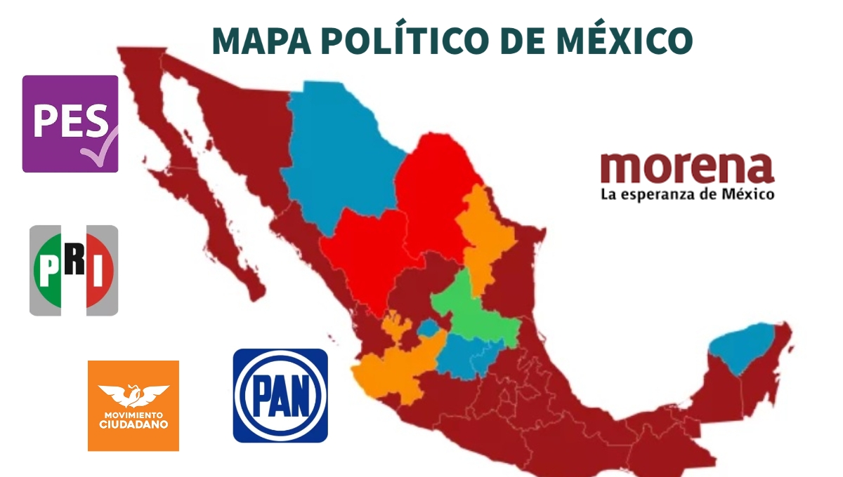 Son pocos los estados que son gobernados por la oposición en México Son pocos los estados que son gobernados por la oposición en México