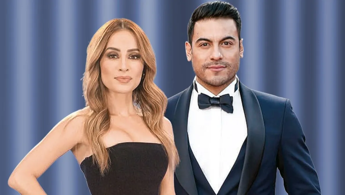 Cynthia Rodríguez y Carlos Rivera, más felices que nunca. Foto: Especial