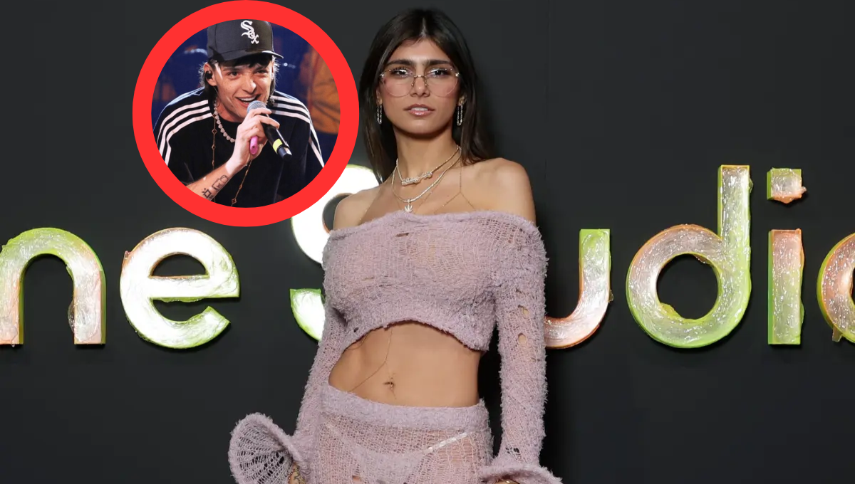 Peso Pluma conquista a Mia Khalifa con su tema "Ella baila sola": VIDEO