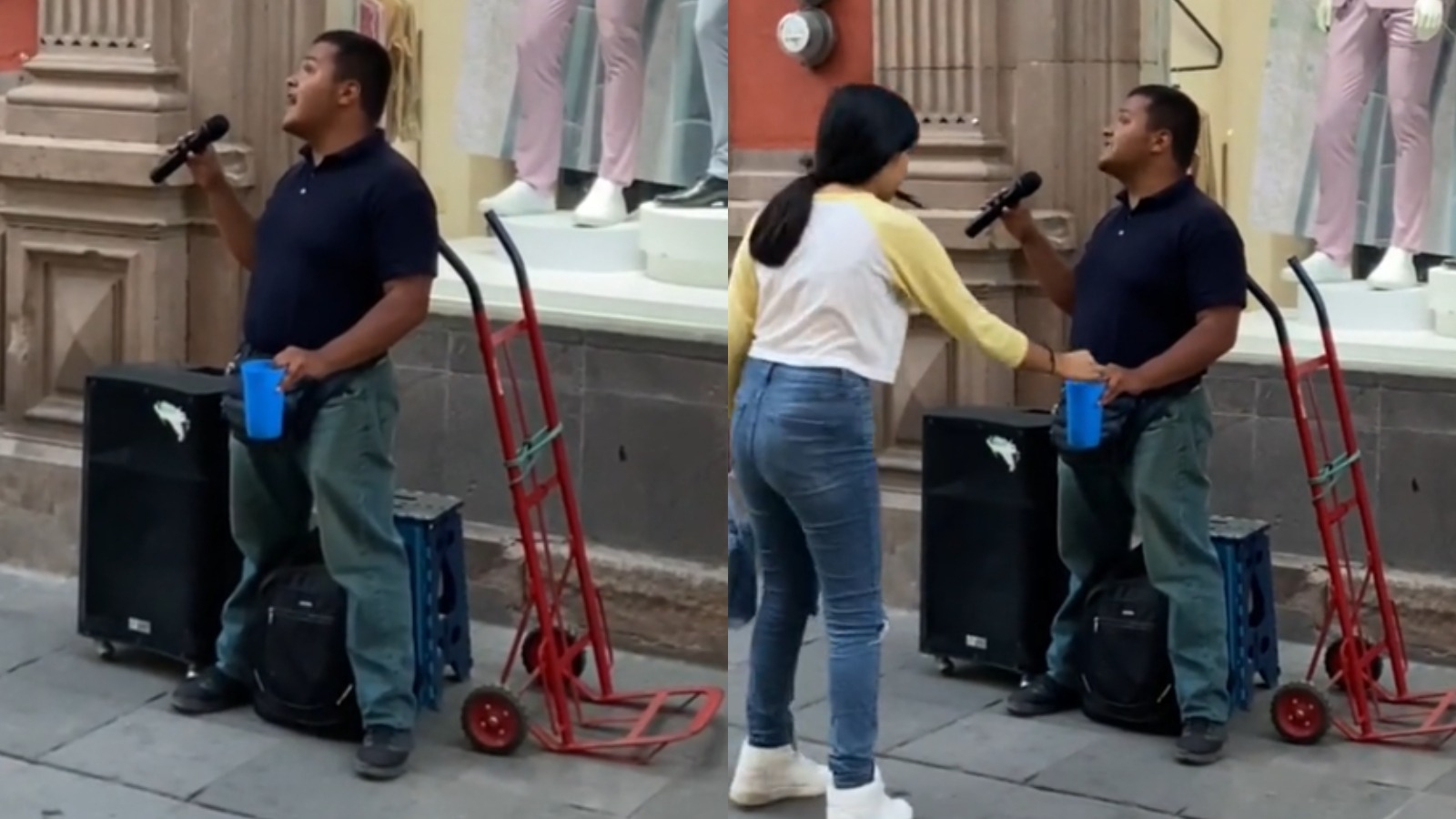 Hombre con ceguera canta igual que Luis Miguel y se hace viral