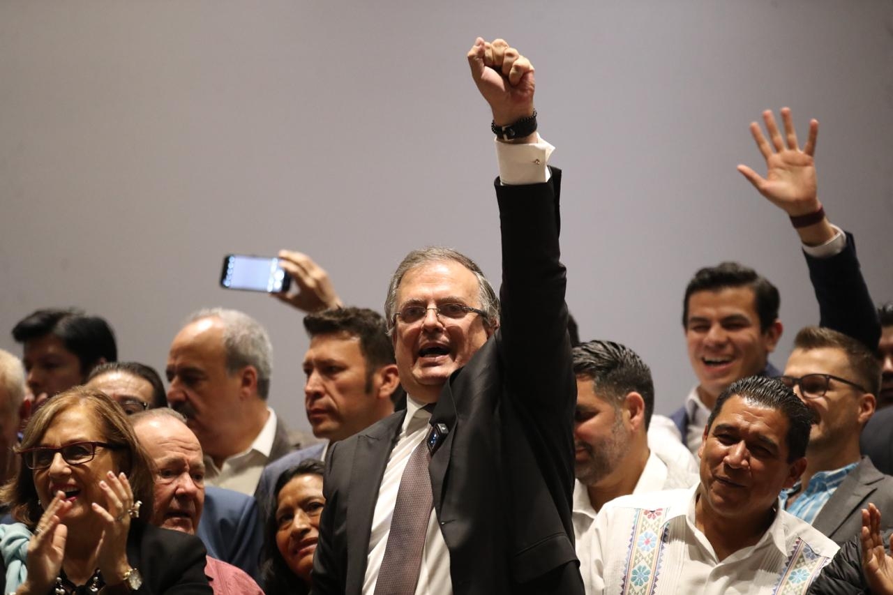 Marcelo Ebrard lleva casi 5 años al frente de la Cancillería