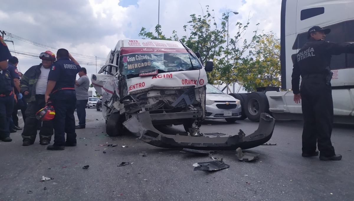 Una persona fue trasladada al hospital de emergencia