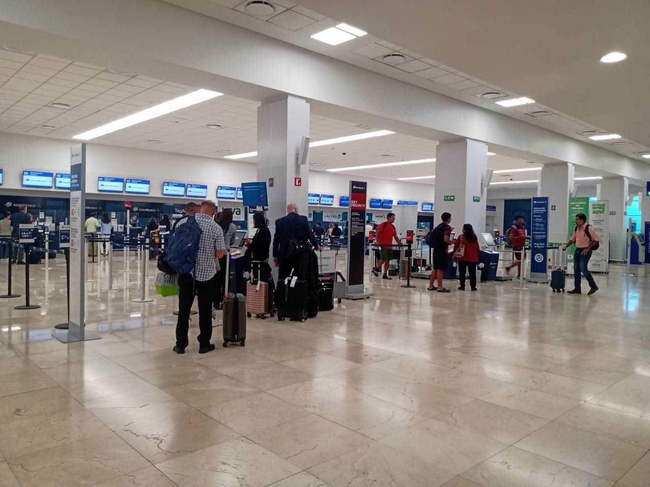 Este jueves no se reportan atrasos ni contratiempos en el aeropuerto de Mérida Este jueves no se reportan atrasos ni contratiempos en el aeropuerto de Mérida