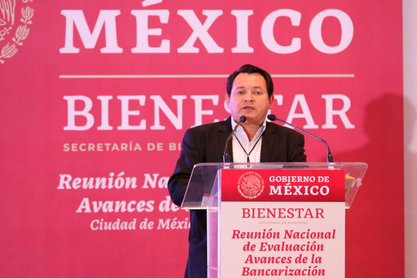 La actividad fue encabezada por la secretaria de Bienestar, Ariadna Montiel Reyes