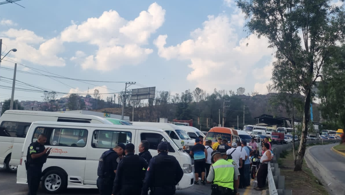 La carretera estuvo cerrada por varias horas