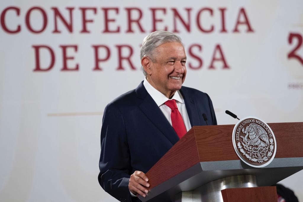 Presidente de AMLO en conferencia de prensa