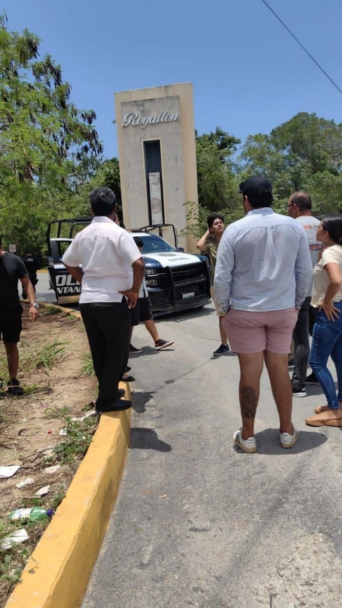 Socios de la plataforma llegaron al lugar para protegerla Socios de la plataforma llegaron al lugar para protegerla