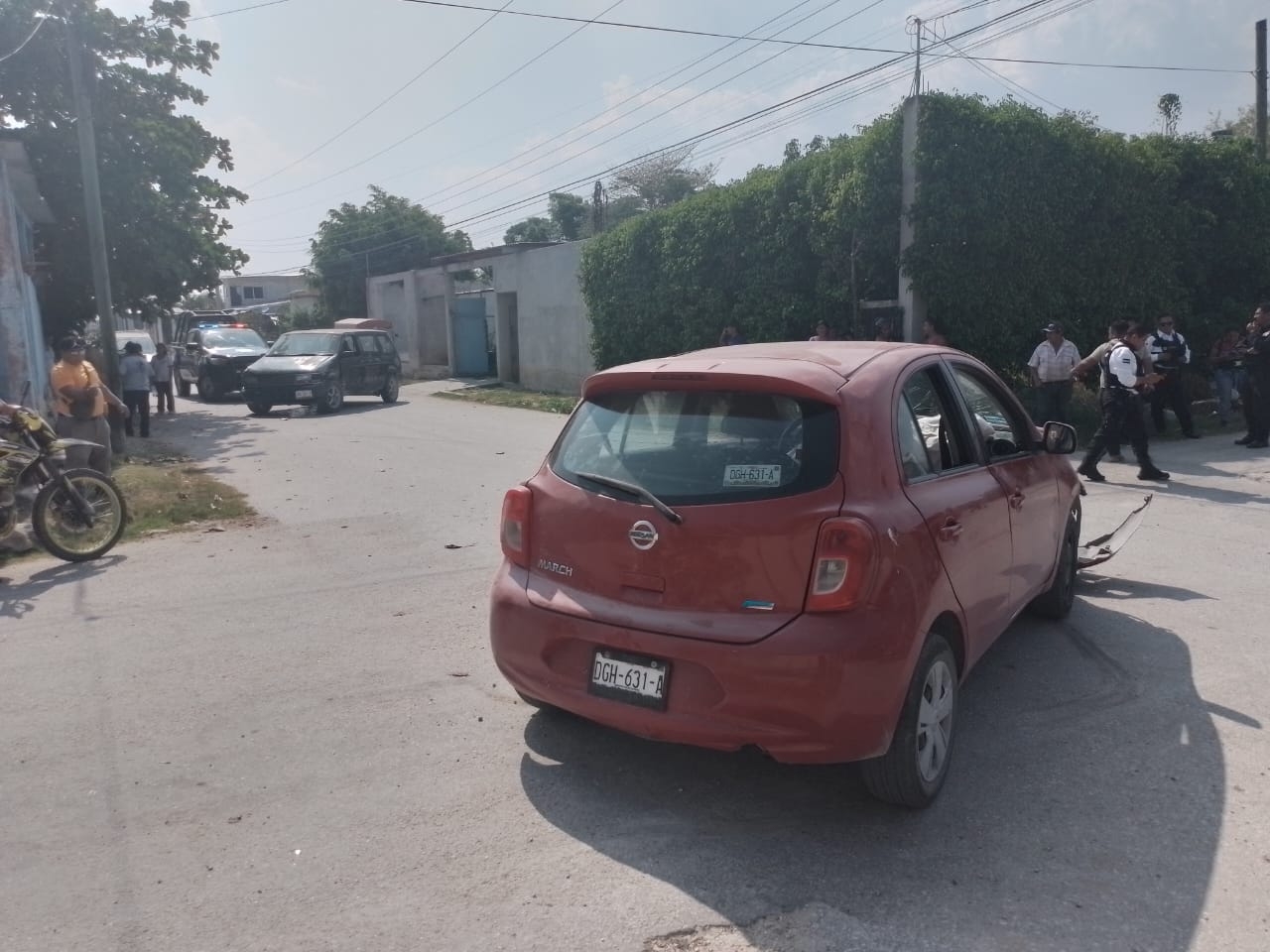 La mujer sufrió lesiones en la pantorrilla derecha La mujer sufrió lesiones en la pantorrilla derecha