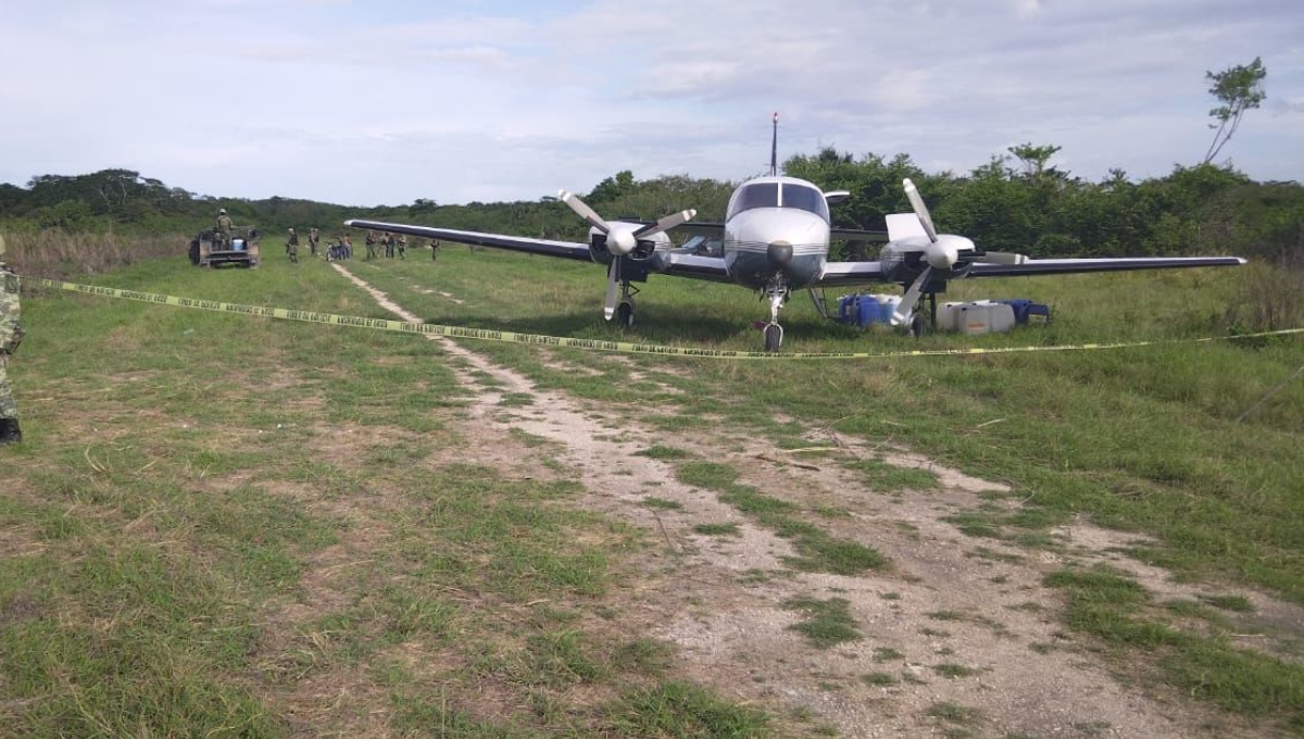 Los ocupantes e la aeronave lograron huir Los ocupantes e la aeronave lograron huir
