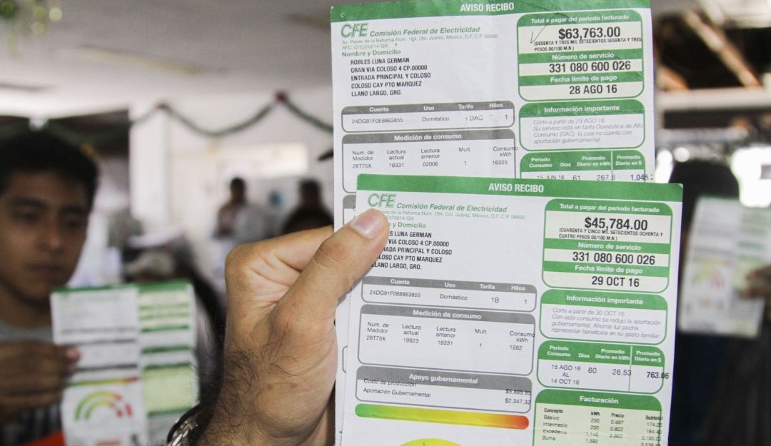 En algunas ciudades el pago por el servicio eléctrico se triplicó