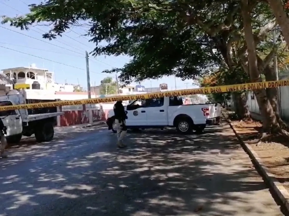 Las calles contiguas al predio que fue revisado fueron cerradas a la circulación Las calles contiguas al predio que fue revisado fueron cerradas a la circulación