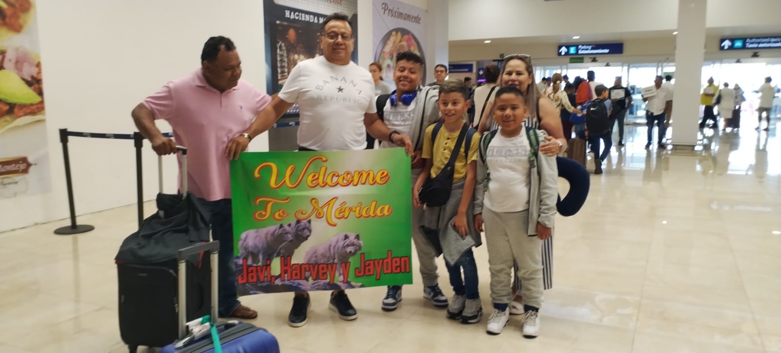 Los tres menores fueron recibidos por sus abuelos yucatecos